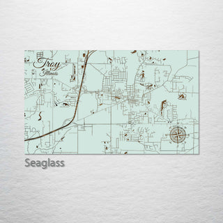 Troy, Illinois Street Map