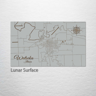 Watseka, Illinois Street Map