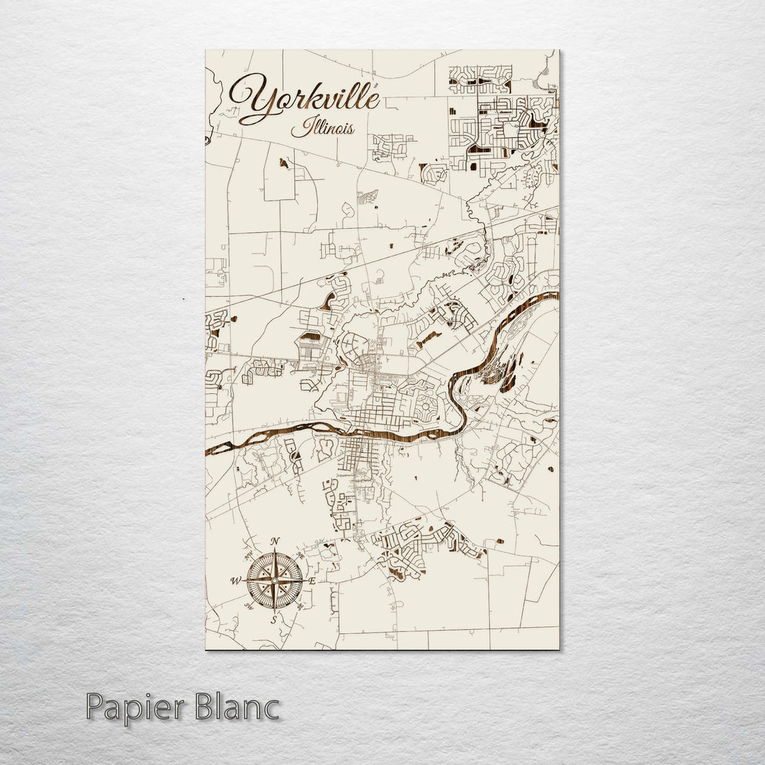 Yorkville, Illinois Street Map