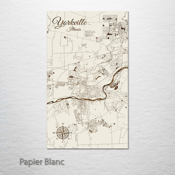 Yorkville, Illinois Street Map