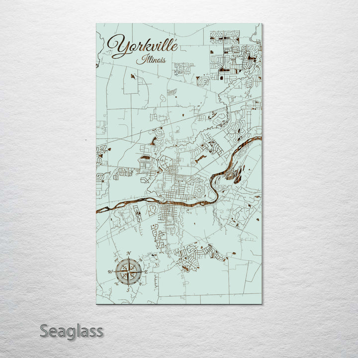 Yorkville, Illinois Street Map