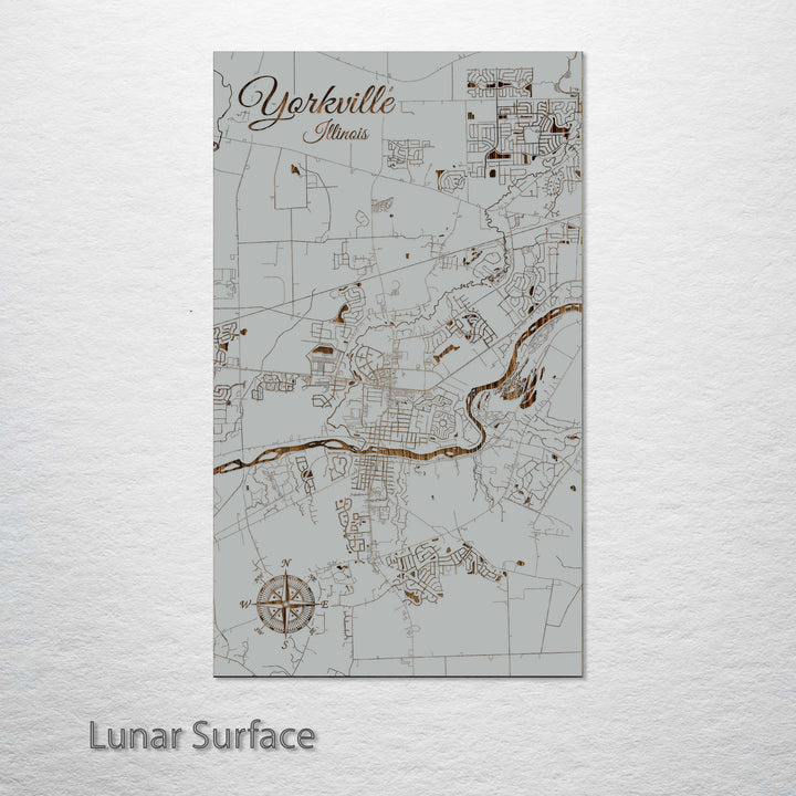 Yorkville, Illinois Street Map