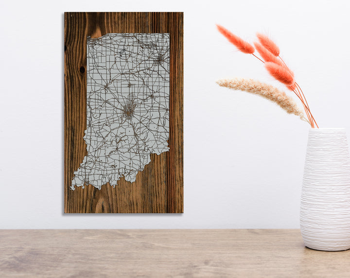 Indiana Isolated Map