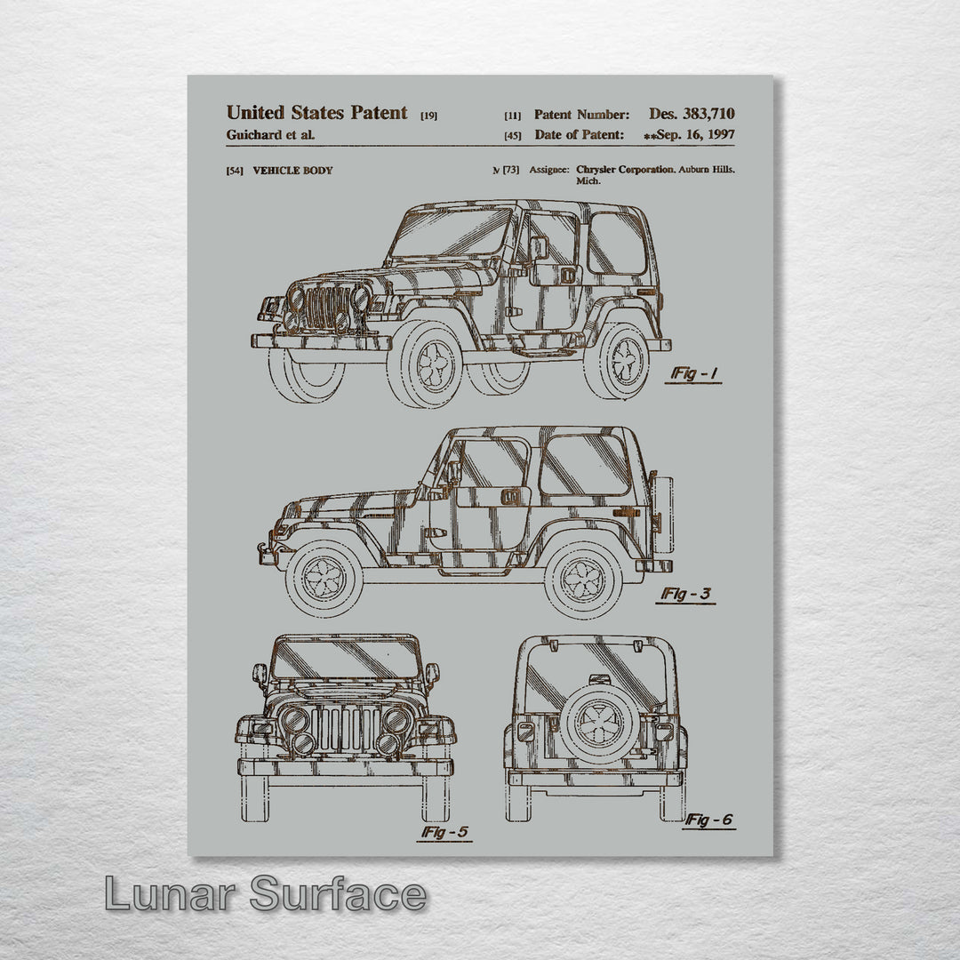 Jeep Wrangler US Patent - Fire & Pine