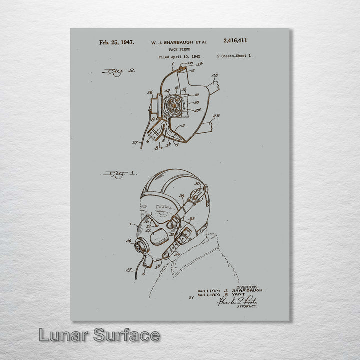 Jet Oxygen Mask US Patent - Fire & Pine