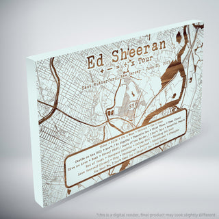 Ed Sheeran Mathematics Tour Setlist - Limited Edition
