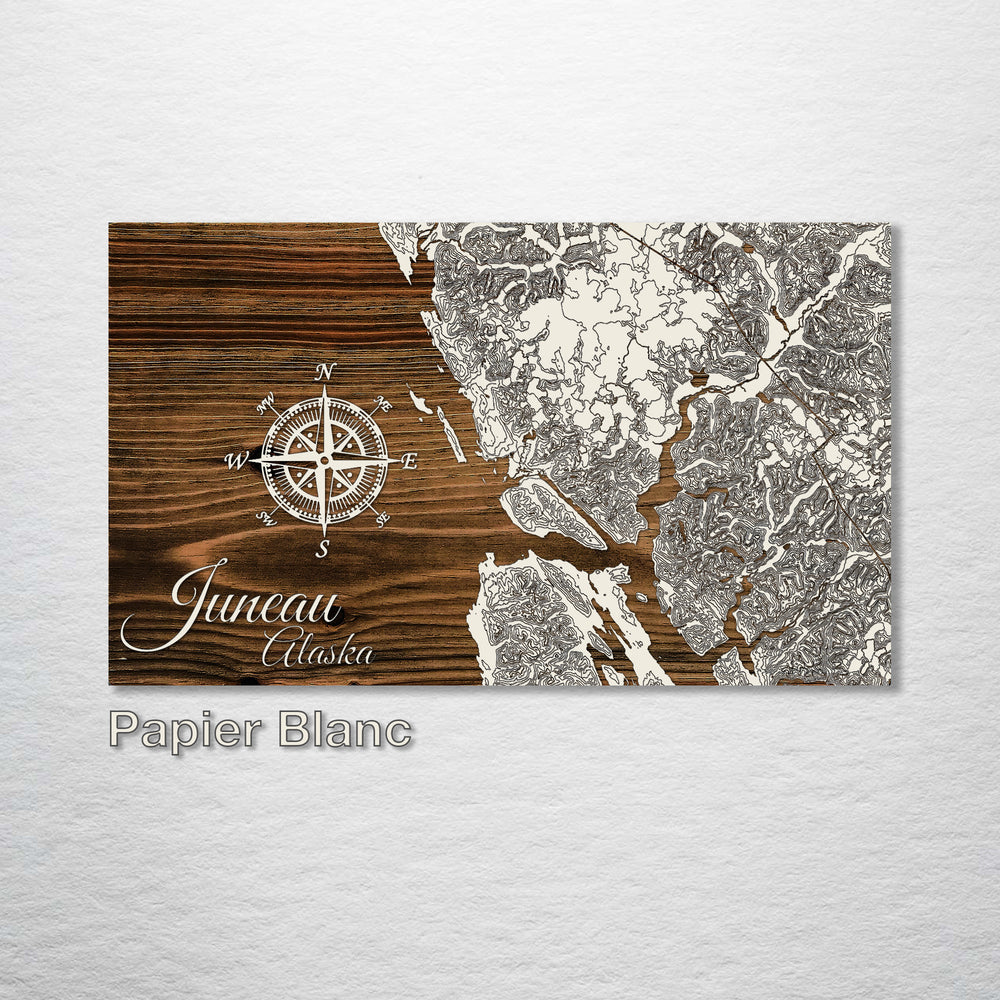 Juneau, Alaska Topo Map - Fire & Pine