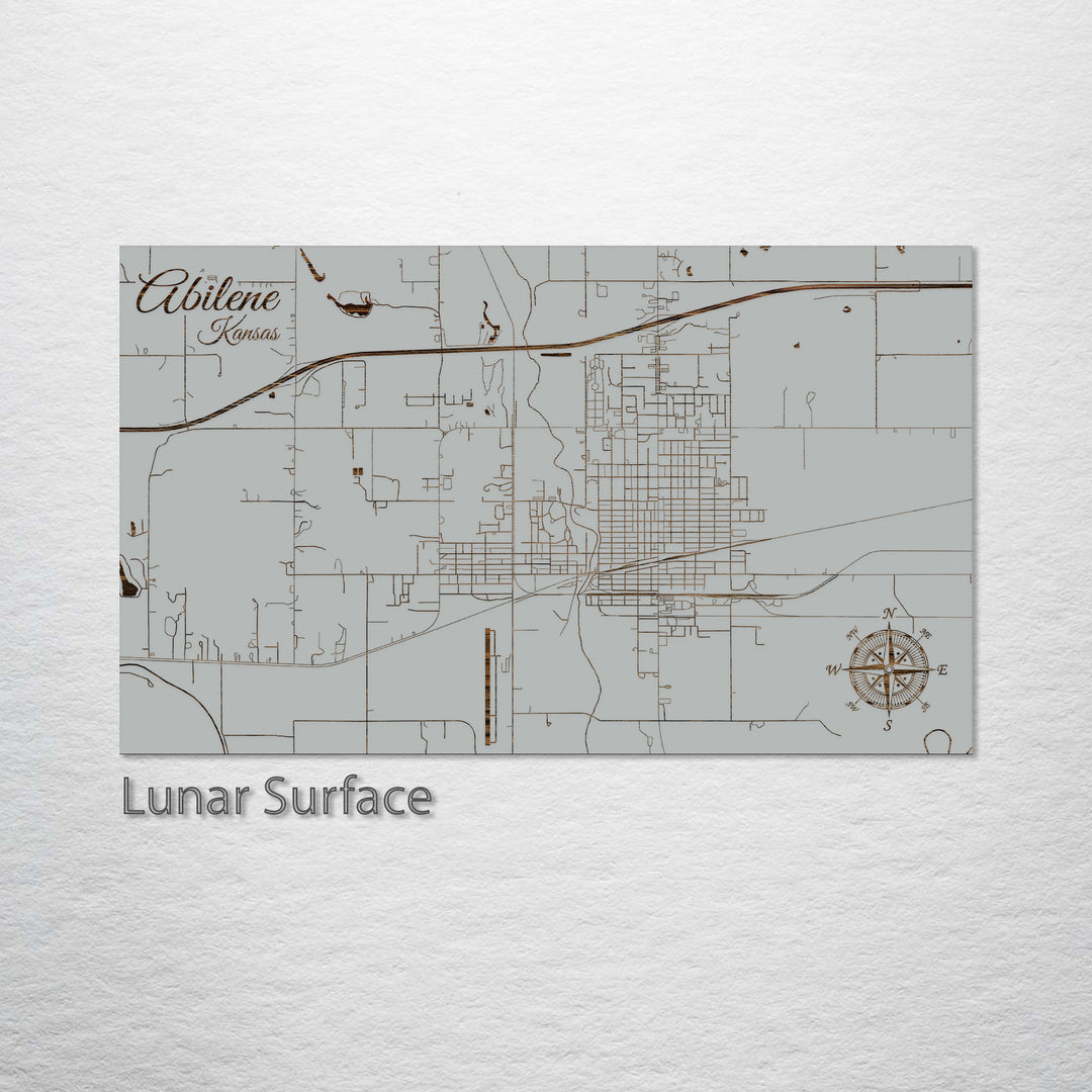 Abilene, Kansas Street Map
