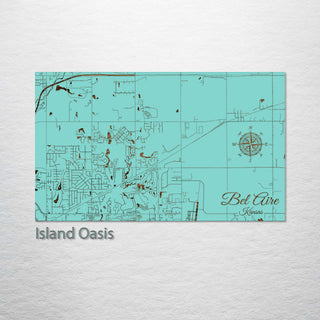 Bel Aire, Kansas Street Map