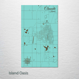 Chanute, Kansas Street Map