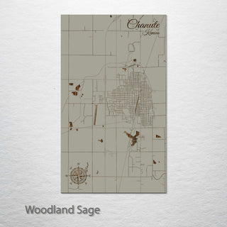 Chanute, Kansas Street Map