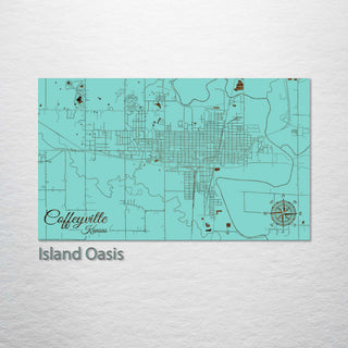 Coffeyville, Kansas Street Map