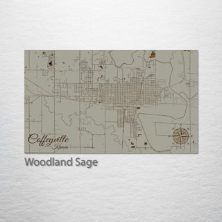 Coffeyville, Kansas Street Map