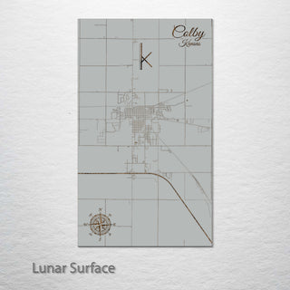 Colby, Kansas Street Map