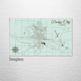 Dodge City, Kansas Street Map