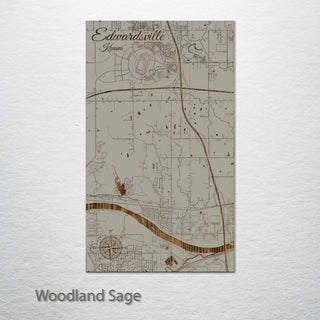 Edwardsville, Kansas Street Map