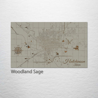 Hutchinson, Kansas Street Map