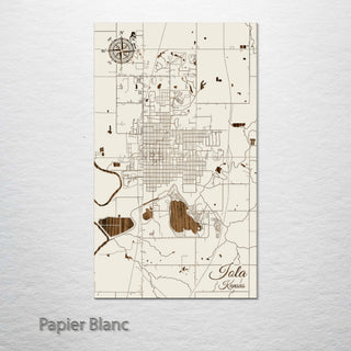 Iola, Kansas Street Map