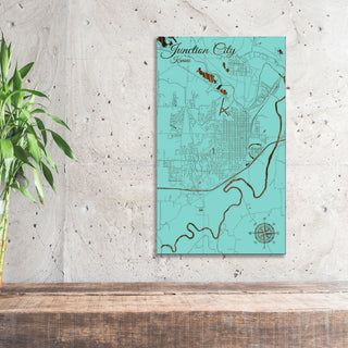 Junction City, Kansas Street Map