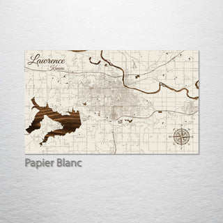 Lawrence, Kansas Street Map