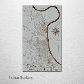 Leavenworth, Kansas Street Map