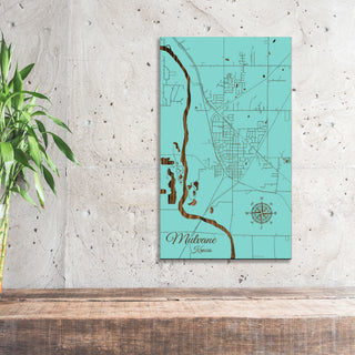 Mulvane, Kansas Street Map