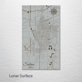 Salina, Kansas Street Map