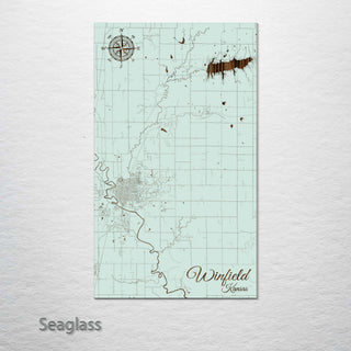 Winfield, Kansas Street Map