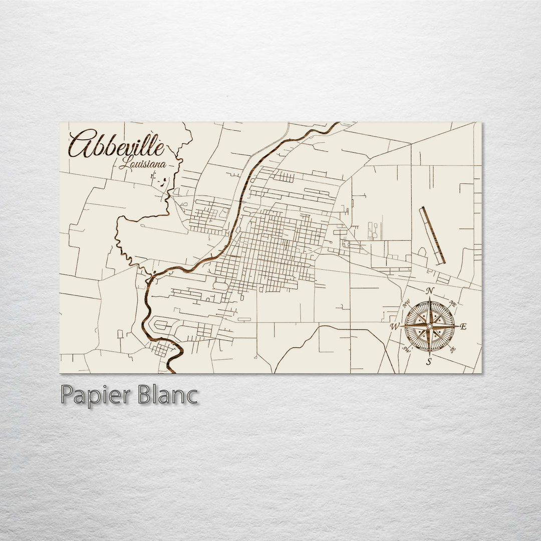 Abbeville, Louisiana Street Map