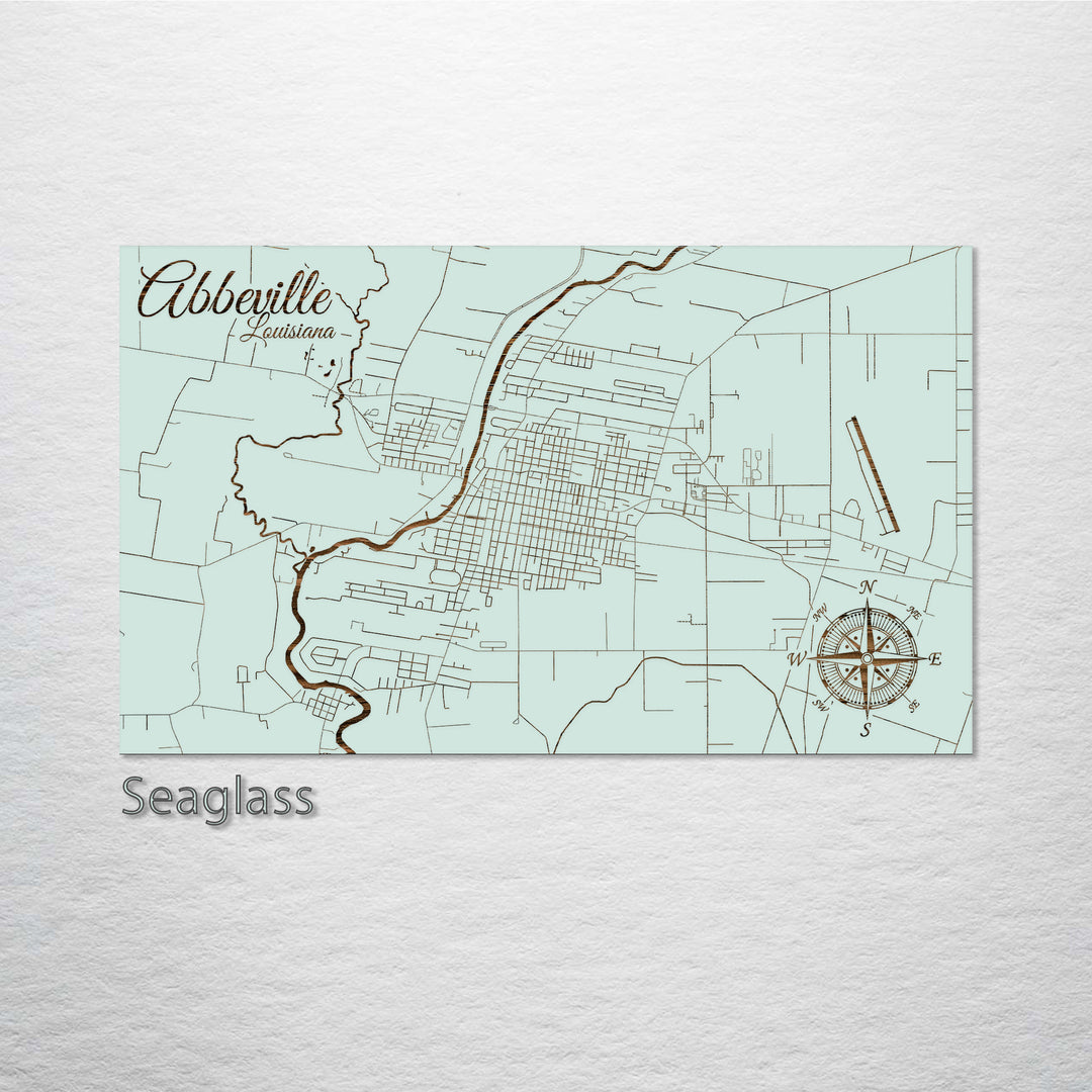 Abbeville, Louisiana Street Map