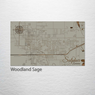 Sulphur, Louisiana Street Map