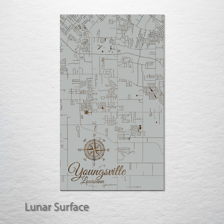 Youngsville, Louisiana Street Map