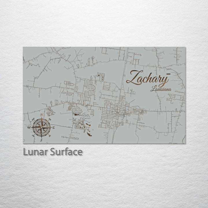 Zachary, Louisiana Street Map