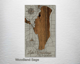 Lake Winnebago, Wisconsin - Fire & Pine