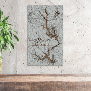 Lake Oconee & Lake Sinclair, Georgia - Fire & Pine