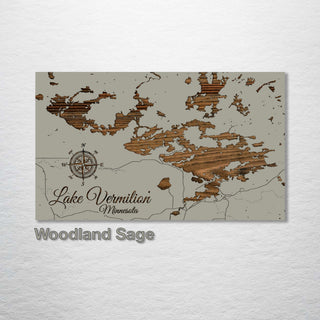 Lake Vermilion, Minnesota - Fire & Pine