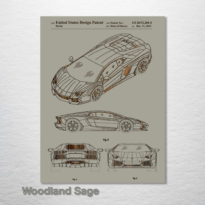 Lamborghini US Patent - Fire & Pine