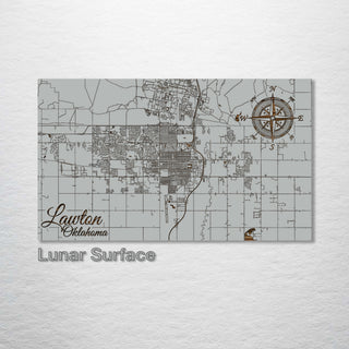 Lawton, Oklahoma Street Map - Fire & Pine