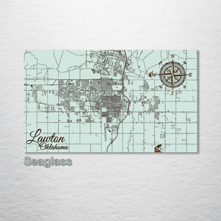 Lawton, Oklahoma Street Map - Fire & Pine