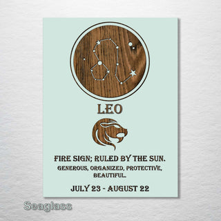 Leo Zodiac - Fire & Pine