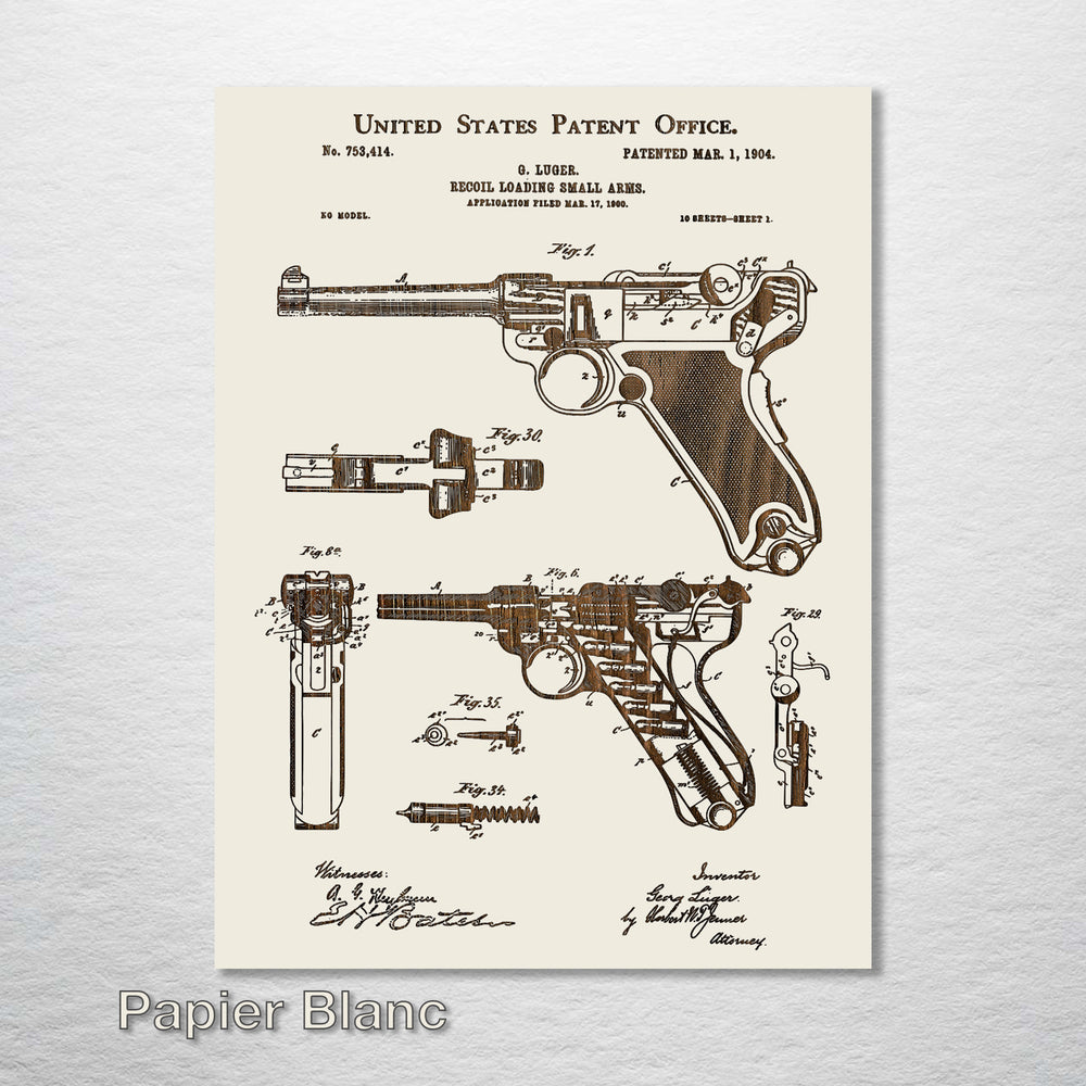 Luger 1904 - Fire & Pine