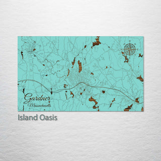 Gardner, Massachusetts Street Map