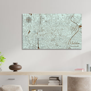 Malden, Massachusetts Street Map
