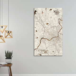 Methuen, Massachusetts Street Map