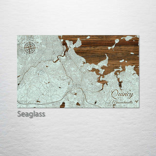 Quincy, Massachusetts Street Map