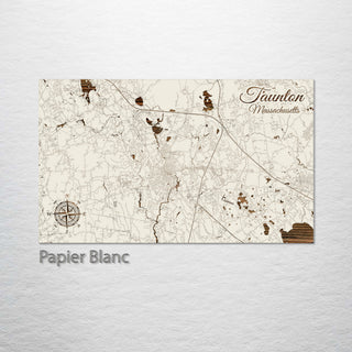 Taunton, Massachusetts Street Map