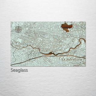Watertown, Massachusetts Street Map