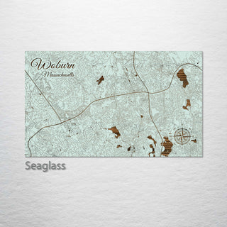 Woburn, Massachusetts Street Map