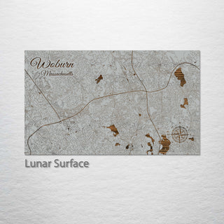 Woburn, Massachusetts Street Map