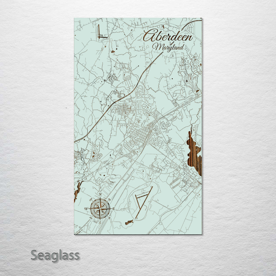 Aberdeen, Maryland Street Map